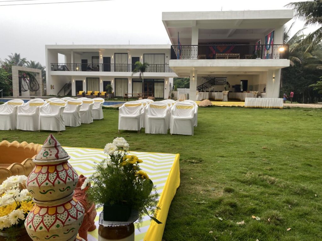 TGIF Farmstay destination wedding in Coimbatore